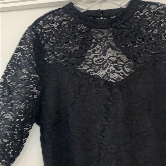 Reitmans Plus Size Bodycon Lace Dress - Picture 4 of 10